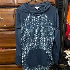 LuLaRoe Navy Blue Hoodie